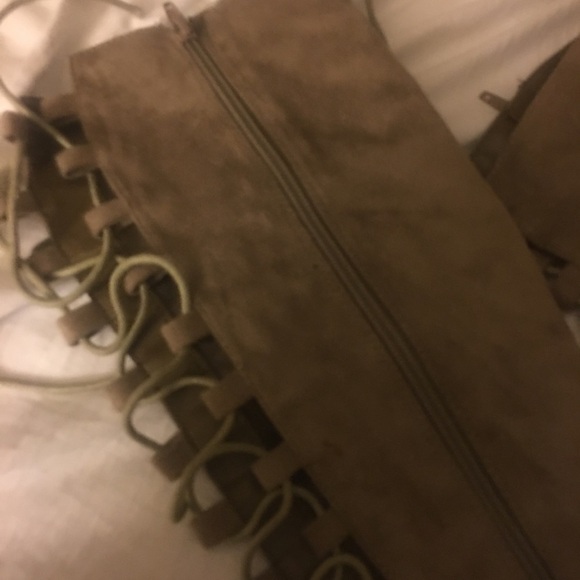 ASOS Lace Up Heeled Boots - Picture 3 of 6